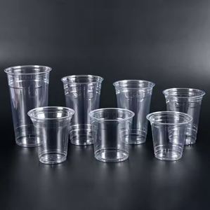 ถ้วยพลาสติกใสแบบใช้แล้วทิ้งสำหรับสัตว์เลี้ยงแก้วกาแฟและเครื่องดื่มแบบใช้แล้วทิ้งมีฝาปิดพิมพ์โลโก้รูปตัวยู12 16 20 24ออนซ์ - Product Image 6