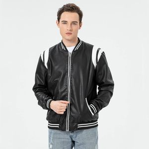 Vestes en cuir pour hommes de nouveau style meilleur matériau logo professionnel qualité fine pour vestes en cuir pour hommes - Product Image 1