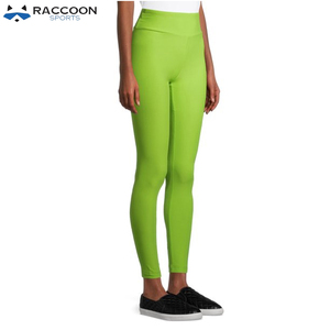 Leggings Deportivos para Mujer, Pantalones de Yoga con Elasticidad en 4 Direcciones, Cintura Alta, Gruesos, Transpirables, Hasta la Rodilla, Marca Raccoon Sports - Product Image 3