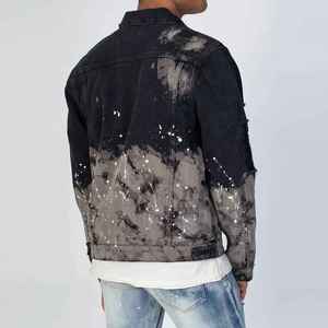 Meilleur prix 2024, veste en jean pour homme, design personnalisé, couleur denim, 100% coton, fabrication OEM, qualité supérieure, provenance Pakistan, directement de l'usine. - Product Image 5