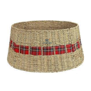 Falda/Collar de árbol de ratán para decoraciones de fiesta de Navidad hecho a mano por artesanos en Vietnam al mejor precio al por mayor - Product Image 2