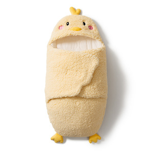 Manta Envolvente para Bebé, Manta Envolvente <span class=keywords><strong>de</strong></span> Algodón Puro Grueso para Recién Nacidos en Otoño e Invierno, Diseñada para Evitar Patadas - Product Image 1