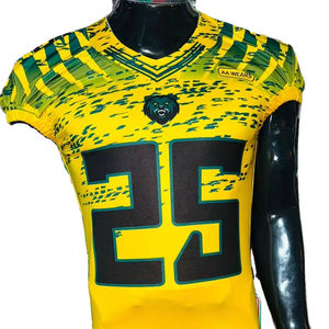 American Football Jersey <b>fan</b> jersey parent sublimation embroidery plus size 7v7 flag real photo Pakistan Factory All sports - Product Image 1