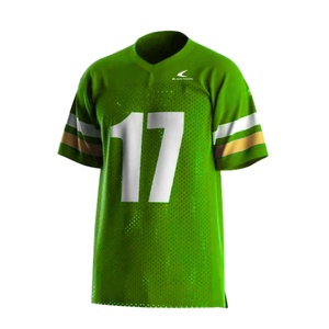 Fabricant de maillots de football américain, vente en gros d'uniformes d'équipe personnalisés 100% polyester à séchage rapide - Product Image 3