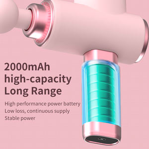 Mini Pistola de Masaje Portátil sin Escobillas con 4 Cabezales y Calor para Gimnasio, Recuperación Física, Relajación Corporal Completa, Percusión de Tejido Profundo - Product Image 3