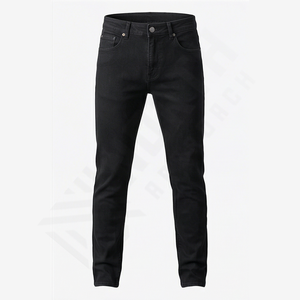 Jeans en denim classique à jambe droite pour homme, coupe droite unisexe, hiver, séchage rapide, haute qualité, léger, OEM ODM - Product Image 1
