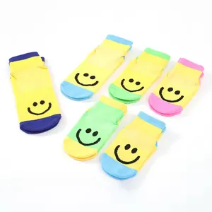 Custom Eco-Friendly Anti Slip Child To Adult Socks Customized Logo And Packing Anti-Slip Socks Trampoline Park Non-Slip Socks