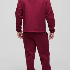 Conjunto Deportivo de Chándal para Hombre, Etiqueta Privada, Invierno, Liso, Personalizable con Logotipo, 2 Piezas, Ligero y Transpirable - Product Image 2