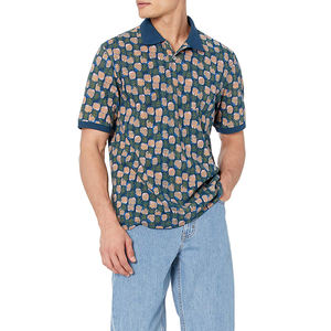 Polos de algodón asequibles para hombre logotipo personalizado impreso manga corta moda estilo casual fábrica al por mayor suministro a granel - Product Image 5