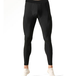 Taille haute hommes Leggings entièrement personnalisable respirant Fitness porter séchage rapide entraînement tricoté tissage en gros - Product Image 1