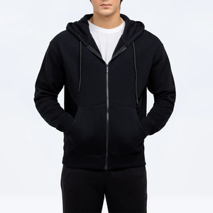 Sudadera con Capucha de Invierno para Hombre, 100% Algodón, con Cierre, Impresión Digital, Felpa Gruesa y Resistente, Ecológica, para Gimnasio y Viajes - Product Image 6