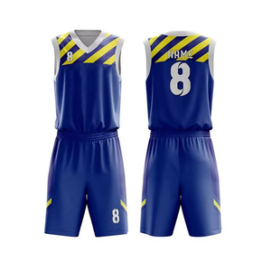 Ensembles d'uniformes de basket-ball personnalisés, service OEM en gros, uniformes de basket-ball à vendre en différentes couleurs - Product Image 5