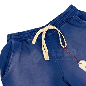 Los mejores pantalones cortos ligeros hechos a medida con lavado ácido, patrón sólido informal, MOQ bajo, venta en línea, pantalones cortos con lavado ácido de tela - Product Image 3