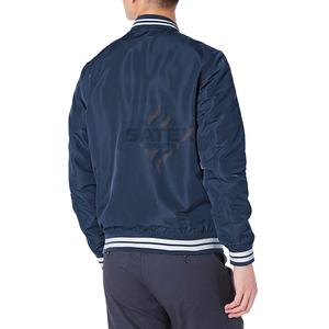 Veste universitaire pour hommes 100% coton à manches longues vêtements pour hommes Streetwear personnalisé avec service OEM Veste universitaire pour hommes - Product Image 2