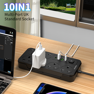 Vinsiem Anh tiêu chuẩn bảo vệ tăng điện dải 6 <span class=keywords><strong>c</strong></span>ửa hàng 2 <span class=keywords><strong>USB</strong></span> 2 <span class=keywords><strong>Type</strong></span>-<span class=keywords><strong>C</strong></span> Tường Gắn kết mở rộng ổ <span class=keywords><strong>c</strong></span>ắm cho bệnh viện <span class=keywords><strong>c</strong></span>ông nghiệp - Product Image 6