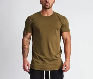 Promoción de fábrica y descuento Camisetas casuales para hombres Cómoda Camiseta deportiva personalizada para hombres - Product Image 2