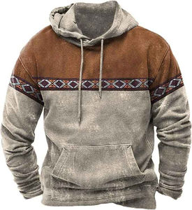 Sweat-shirts surdimensionnés pour hommes au design contemporain, personnalisés, respirants, de haute qualité, vêtements d'hiver - Product Image 1