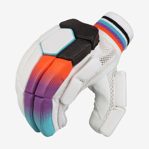 Guantes de bateo de cricket de diseño único de venta directa de fábrica para Unisex 2025 recién llegado guantes de bateo de cricket de cuero PU - Product Image 4