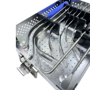 Juego de 9 Retractores Quirúrgicos para Articulación de Cadera, Certificación CE y MOL, Clase II, Instrumentos Ortopédicos Manuales de Acero Inoxidable Alemán - Product Image 3