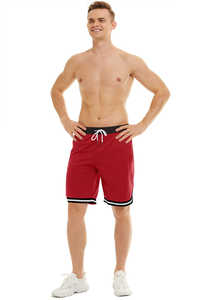 Shorts de sport en maille légers personnalisés pour hommes pour les sports d'été Shorts de basket-ball décontractés respirants - Product Image 3