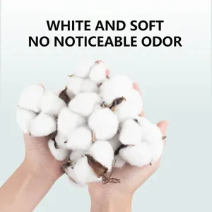 Batuffoli di cotone 100% batuffoli di cotone medico bianco 500 pezzi grandi batuffoli di cotone sfusi