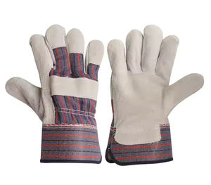 2025 Venta al por mayor de cuero Protección laboral Guantes de soldador Guantes de soldadura industrial - Product Image 4