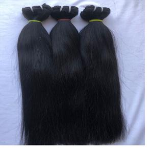 Machine de cheveux humains droits naturels alignés sur la cuticule d'un seul donneur 100% non traités Extension à double trame Vente en gros indienne - Product Image 1