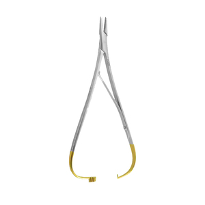 Manual de uso clínico Portaagujas de acero inoxidable Lichtenberg Mathieu 20cm Fábrica al por mayor por Lore - Product Image 2