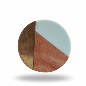 Exclusive New Design Pearl Wood Farmhouse Knobs Good Selling Shabby Chic Pulls Cabinets Modern Style Drawer Bedroom Waterproof - Product Image 1