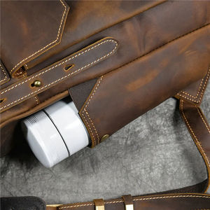Sac à dos de voyage à logo personnalisé nouvellement conçu en cuir écologique pour hommes femmes grande capacité Portable fermeture éclair Style décontracté - Product Image 5