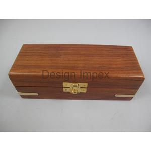 Telescopio antiguo de latón, telescopio de lujo dorado con caja de madera, accesorios de regalo náuticos personalizados, artículos - Product Image 6