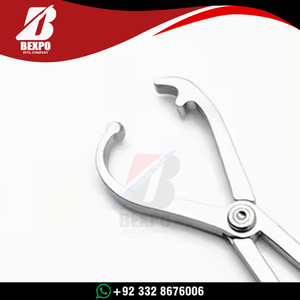Pinzas Ortopédicas para Sujeción de Huesos, Acero Inoxidable Quirúrgico, 13 cm, Bloqueo Rápido Personalizado, Manual, CE - Product Image 4