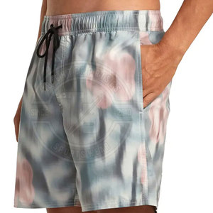 กางเกงว่ายน้ำผู้ชายกางเกงขาสั้นผ้าฝ้ายระบายอากาศ - Product Image 4