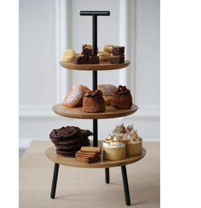 Juego decorativo de 2 soportes metálicos de ratán para Tartas, decoración del hogar, superventas, nuevo diseño, soporte para tartas - Product Image 2