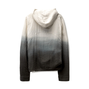 เสื้อฮู้ดมีซิปมีซิปสำหรับผู้ชายผ้าฝ้าย410gsm แบบพอดีตัวปกติฤดูหนาว - Product Image 2