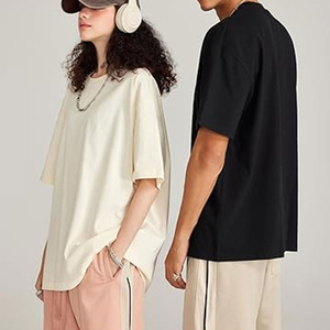 เสื้อยืดผู้ชายโอเวอร์ไซส์ฤดูร้อนผ้าคอตตอนดีไซน์ใหม่ - Product Image 5