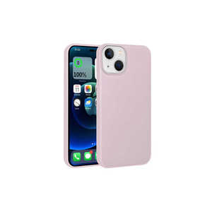 Coque de protection en silicone rose doré de luxe Netzy SAFA Premier pour iPhone 14 Plus modèle A53, coque arrière antichoc avec style Ins - Product Image 1