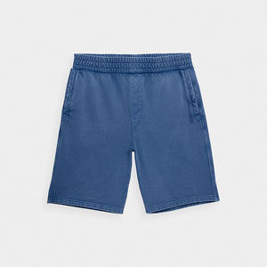 กางเกงขาสั้นลำลองผ้าฟลีซนุ่มสบายสำหรับผู้ชาย สไตล์แฟชั่นกลางแจ้ง เหมาะสำหรับวิ่งจ๊อกกิ้งและออกกำลังกาย พร้อมโลโก้สั่งทำ - Product Image 5