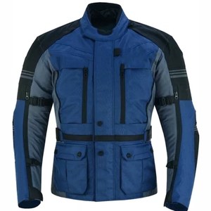 Chaqueta de cuero de bicicleta de motor transpirable de seguridad deportiva para hombre de calidad superior - Product Image 5