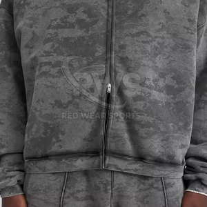 Vente de gros Offre Spéciale à capuche délavés à l'acide pour hommes Sweats à capuche délavés à l'acide pour hommes - Product Image 6