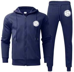 ชุดวอร์มกีฬาแขนยาวสำหรับผู้ชายชุดวิ่งลำลองตามสั่ง - Product Image 5