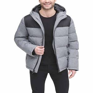 Veste bouffante pour hommes et femmes veste de rembourrage en polyester mode classique manteau d'hiver chaud robe sport - Product Image 5