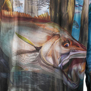2024 New Design <b>Long</b> <b>Sleeve</b> Crewneck <b>Men's</b> Fishing <b>Polo</b> <b>Shirts</b> Custom Cotton Fabric Sublimation Size XXS Polyester Fishing Wear - Product Image 6
