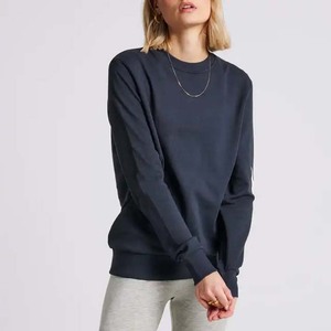 Sudadera con Capucha para Mujer, Invierno, con Bolsillos, Manga Larga, Estilo Casual, Holgada, de Algodón, Color Sólido, Transpirable - Product Image 6