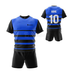 Conjunto de Uniforme de Rugby Ligero, Transpirable y de Secado Rápido, 100% Poliéster, Hecho en Pakistán - Product Image 3