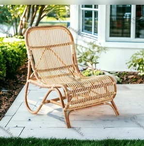 Chaise longue extérieure Offre Spéciale chaise berçante pour adultes âgés chaise de jardin en bambou Design créatif moderne chaise longue extérieure - Product Image 1