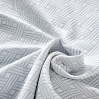 Tela de Jacquard Elástica Ecológica de Primera Calidad para Ropa de Cama, Transpirable, Estampada, de Seda/Algodón, Tejido Oxford Cepillado
