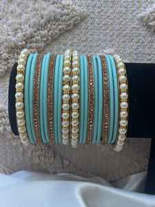 Traditional Design Indian & Pakistani Bridal Churiyan Sets Latest Collection Handmade Women Bridal Churiyan Bangles Available - Product Image 3