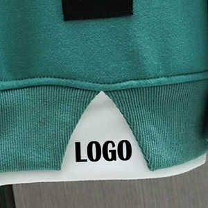Automne mâle solide col rond sweat personnalisé sweats hommes Harajuku décontracté sweats à capuche pièces - Product Image 3