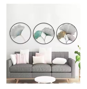 Estética industrial moderna para el hogar, piezas de arte de pared de Metal con estilo, decoración del hogar, artesanías colgantes de Metal - Product Image 5